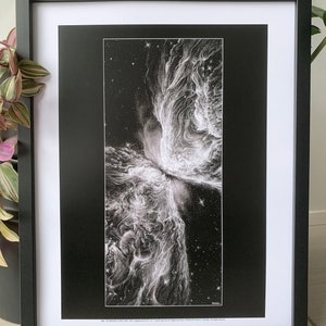 Der Schmetterling von NGC 6302, Kunstdruck