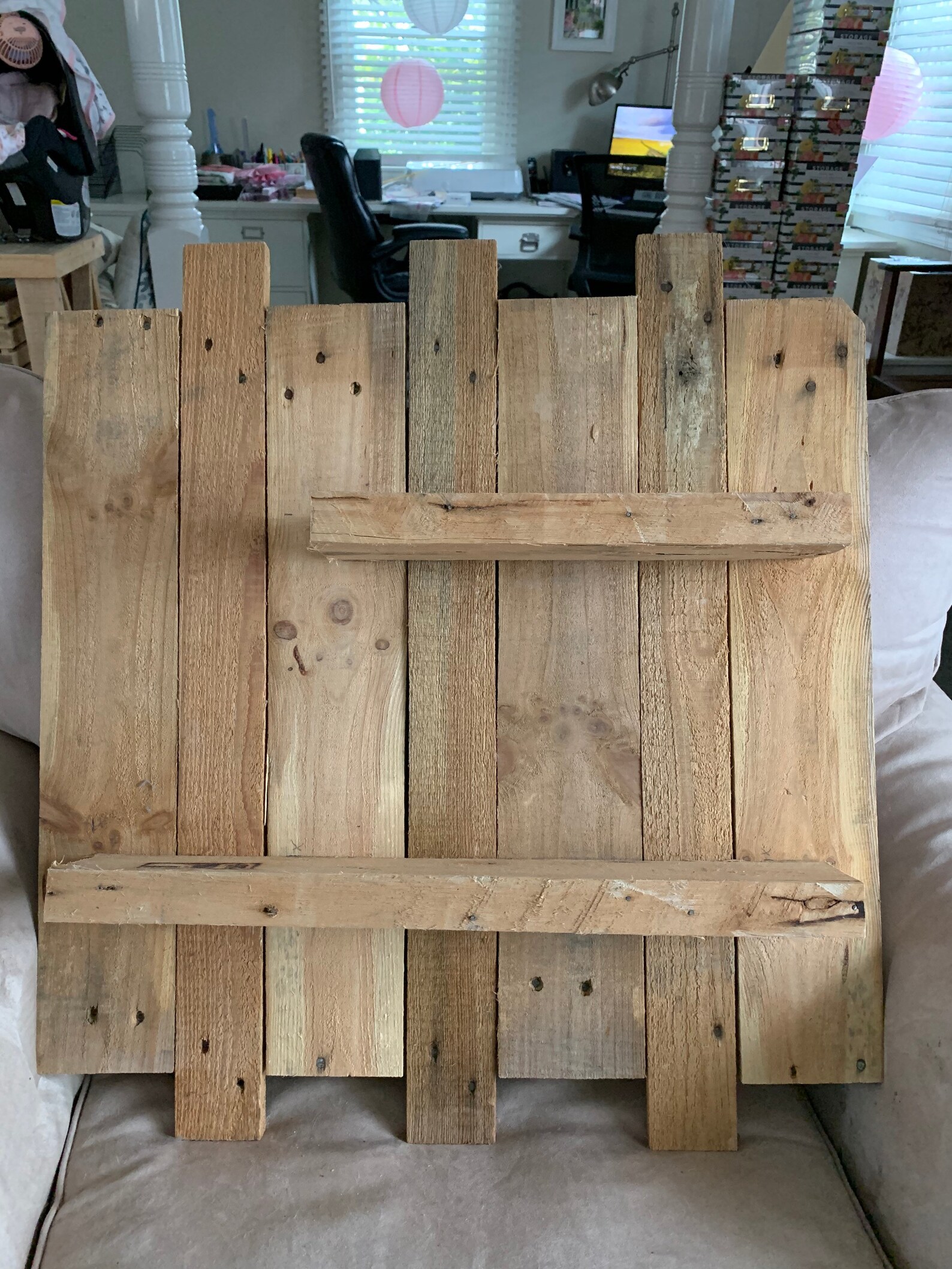 Pallet Shelving Etsy