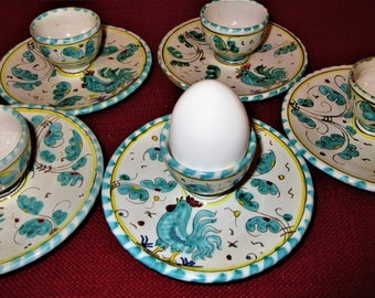 PAISLEY SET OF 4 EGG CUPS 