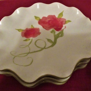 Midwest of Cannon Falls Set of Four Salad/Lunch Plates 8&quot;