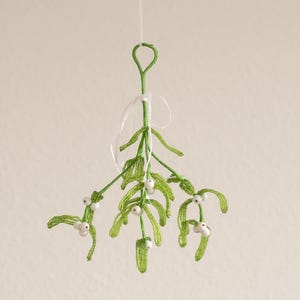 French Beaded Mistletoe Pattern – DIGITAL PDF + Step-by-Step Video Tutorial