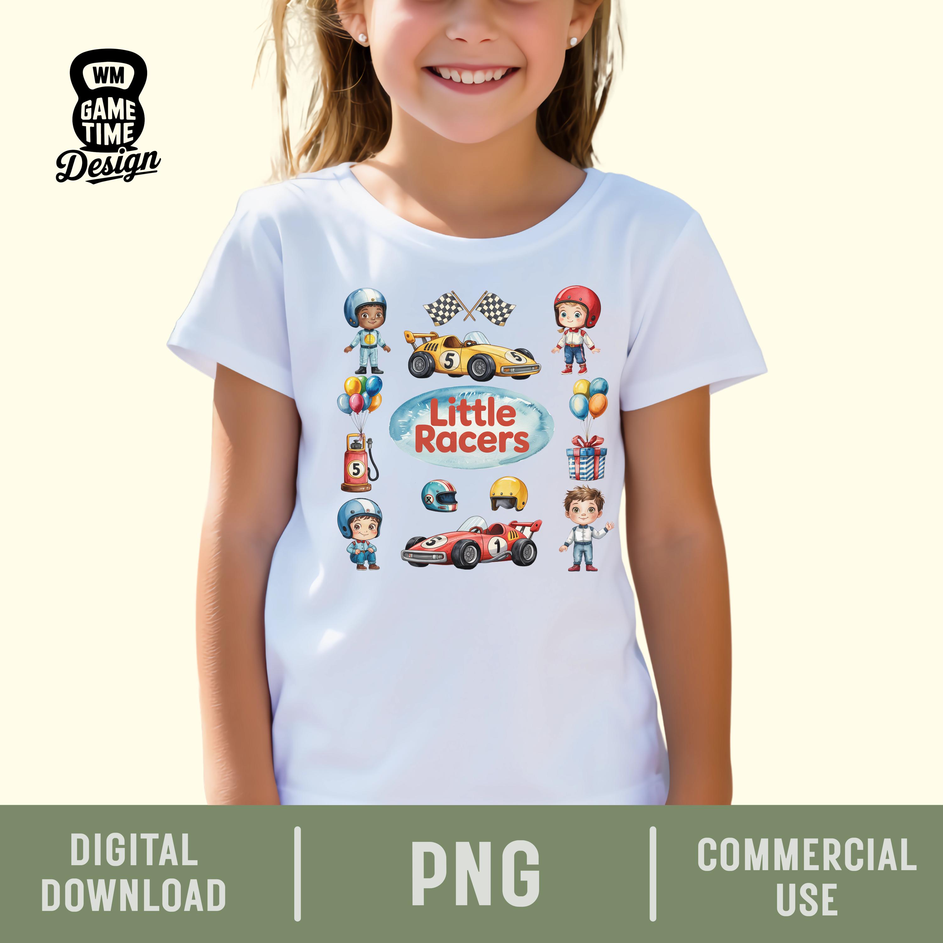 Little Racers PNG, Racing Season Png, Classic F1, Cute Race Car Driver ...