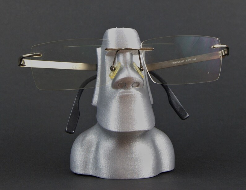 Moai 3D Printed/glasses Holder/moai Spectacle/glasses Etsy