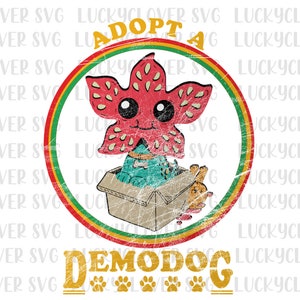 Demodog svg. Adoptera en demodog svg. Stranger Things svg