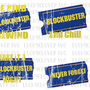 SVG inspirado em vídeo de grande sucesso. Seja gentil Rebobinar svg. Faça com que seja uma noite de grande sucesso. Blockbuster e frio svg