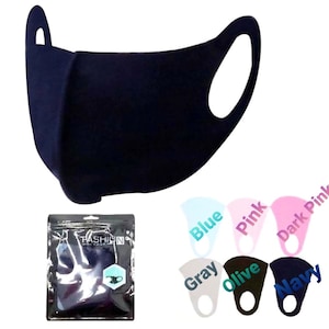 Solid Color face mask, Thin face mask, Neoprene face mask, summer face mask, Yoga face mask, Cotton Face mask, Stretchy face mask,