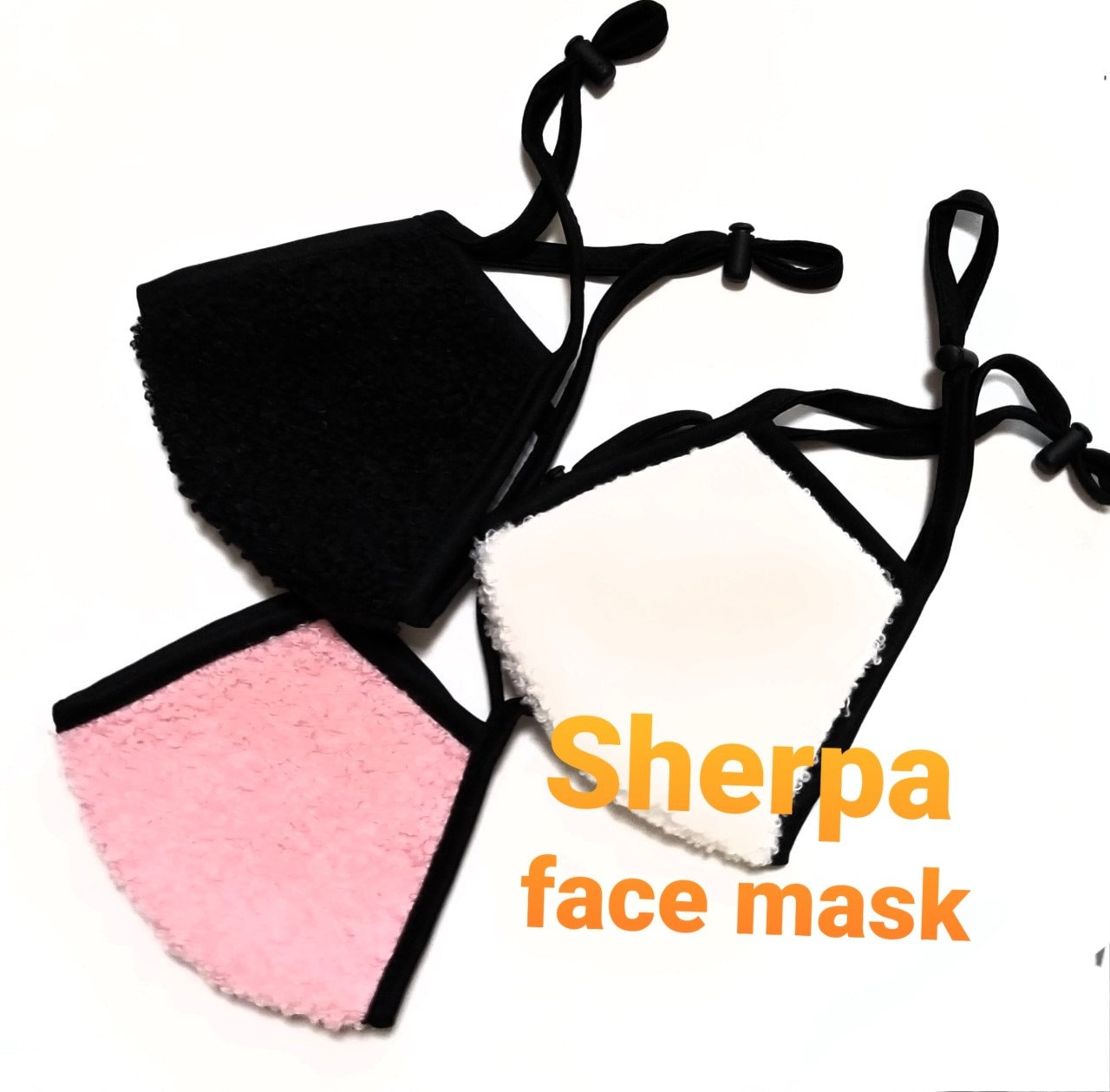 3 pack fleece mask Sherpa face mask Fleece face mask Ultra Etsy