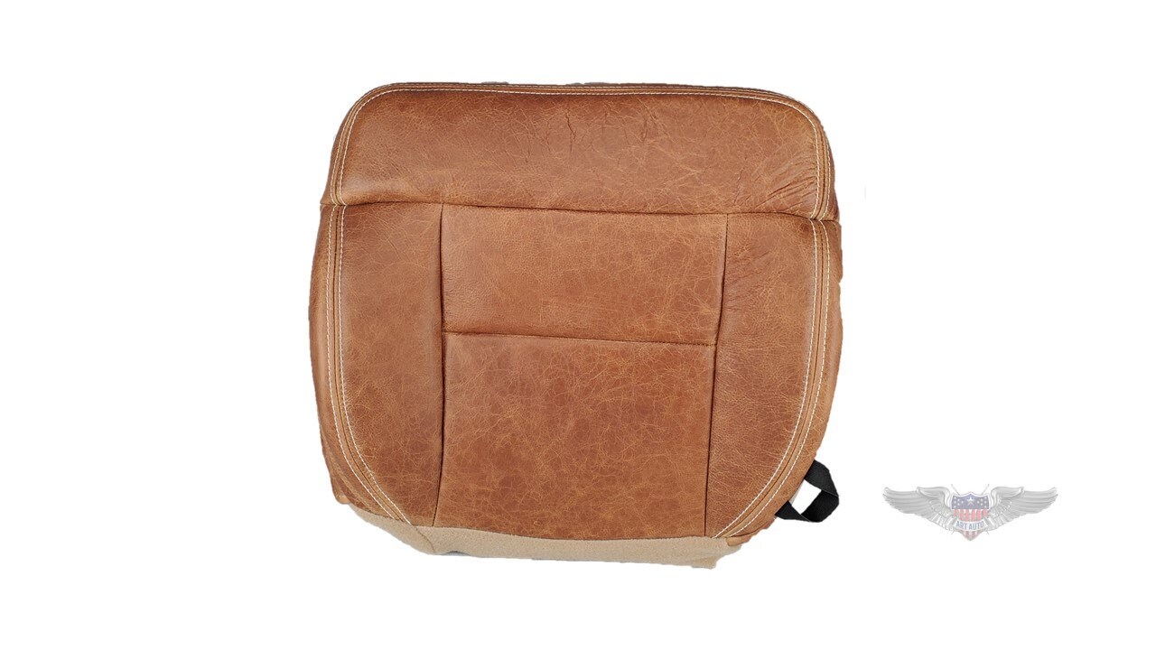 King Ranch Leather Driver Side Seat Back Cover For 2005-2008 Ford F150 4X4 – Texan Auto Seat Cover