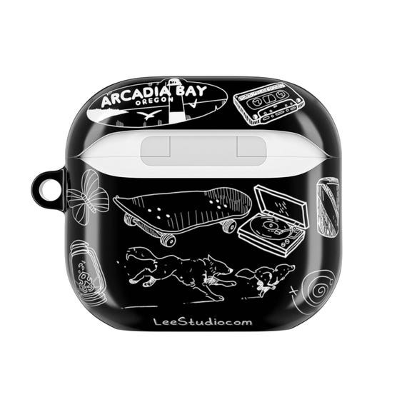 Life is Strange Hand-drawn Line Art AirPod Cases, AirPod 1 2 3 Pro