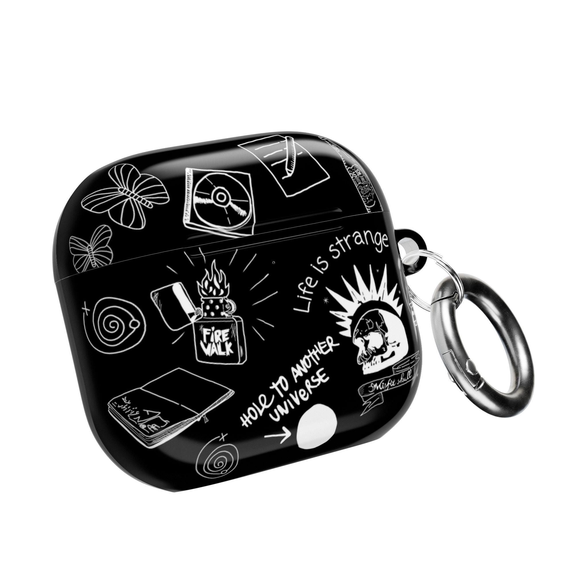 Life is Strange Hand-drawn Line Art AirPod Cases, AirPod 1 2 3 Pro