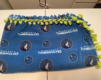 Cobertor de lã polar Minnesota Timberwolves