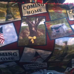 Military Fleece Blanket