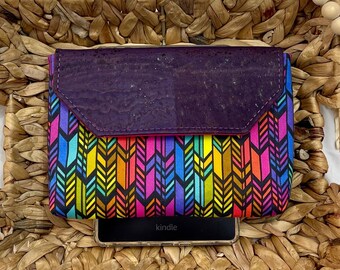 Pochette rembourrée pour Kindle - Étui enveloppe pour liseuse en voyage, cadeau pour les amateurs de lecture et les rats de bibliothèque, cadeau pour les lecteurs (Défectueux : ajustement serré)