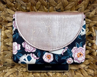 Pochette rembourrée pour Kindle - Étui enveloppe pour liseuse en voyage, cadeau pour les amateurs de lecture et les rats de bibliothèque, cadeau pour petite amie, cadeau pour les lecteurs