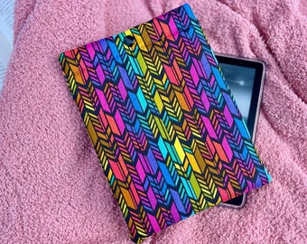 Housse rembourrée pour Kindle - Étui pour liseuse avec fermeture à pression, cadeau pour les amateurs de lecture et les rats de bibliothèque, cadeau pour liseuse