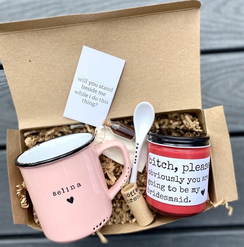 Will You Be My Bridesmaid Gift Etsy