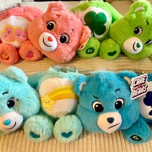 Stash Jar - 27 Different Bears - Fluffy full size Care Bear