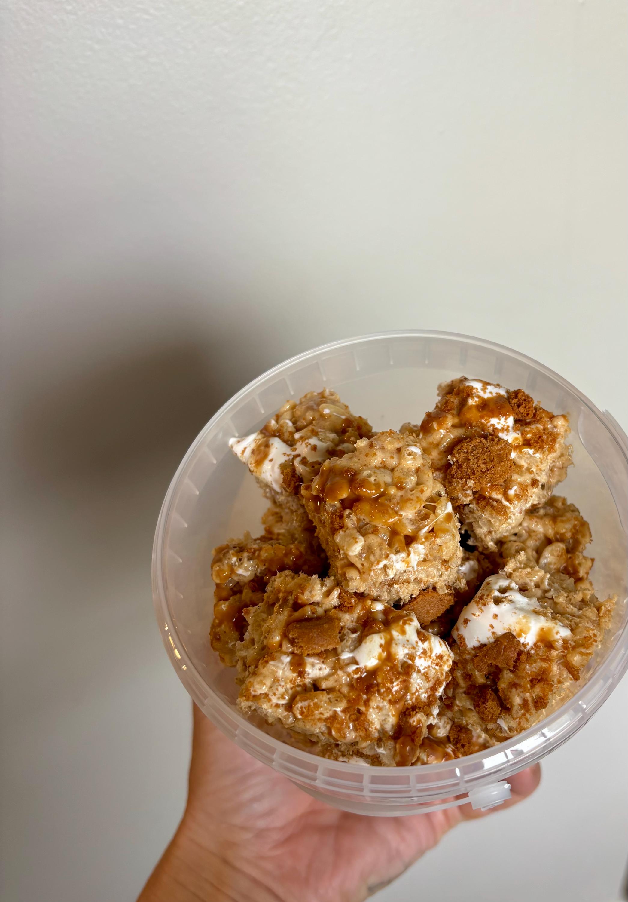Cookie Butter Rice Crispy Bites Bucket - Etsy