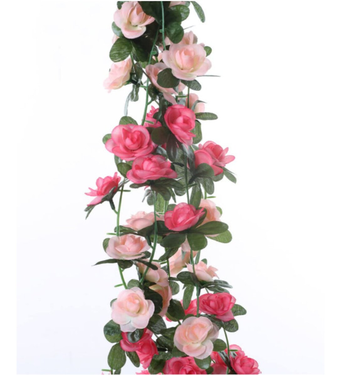 5 Pack 41 FT Fake Rose Vine Flowers Plants Artificial Flower Etsy