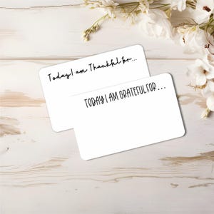 Gratitude Notecards: Thankful Cards, Gratitude Jar Set