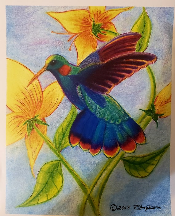 Hummingbird Print