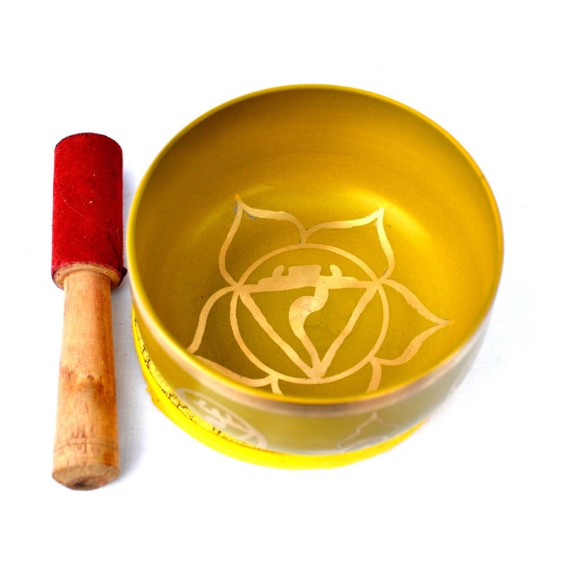 Solar Plexus Chakra manipura Meditation Singing Bowl Chakra Etsy