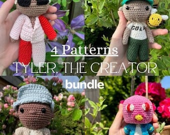 Crochet pattern / Musician / Tyler bundle / Deal / Music / Amigurumi Pattern / PDF pattern / English