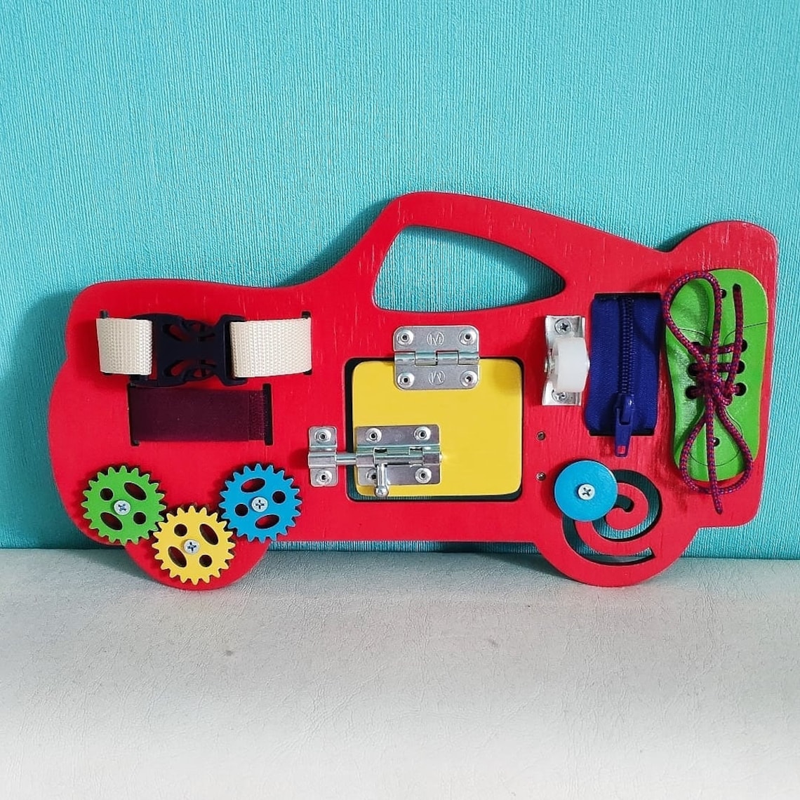 Busy board travel car Toy for Travel Toy for Trip Toddler Etsy