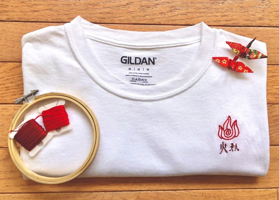 Fire Nation Symbol T-shirt | Etsy Hong Kong