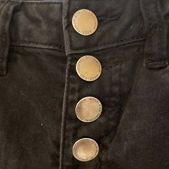 Angel Kiss Black Denim Skinny Jeans 