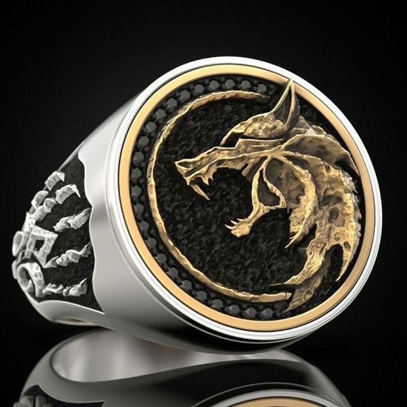 Etsy wolf ring best sale