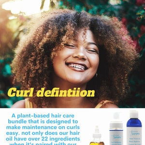 Tsunami Wash and Style Bundle mit Aloe Vera und Leinsamen | wird mit Lockenpudding und Lockenmousse geliefert | Dieses Bündel eignet sich hervorragend zum Stylen von Locken