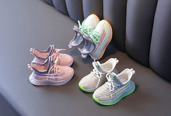 Newborn Baby Shoes Yeezy Boost Anti-Slip Athletic Shoes | Etsy