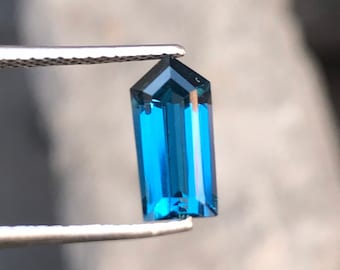 Natural London Blue Topaz Blue Fancy 10.5mm 2.00Ct December Birthstone for Jewelry
