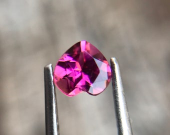 Pink Tourmaline Heart Cut 5mm 0.30 Carat Natural October Birthstone for Pendant