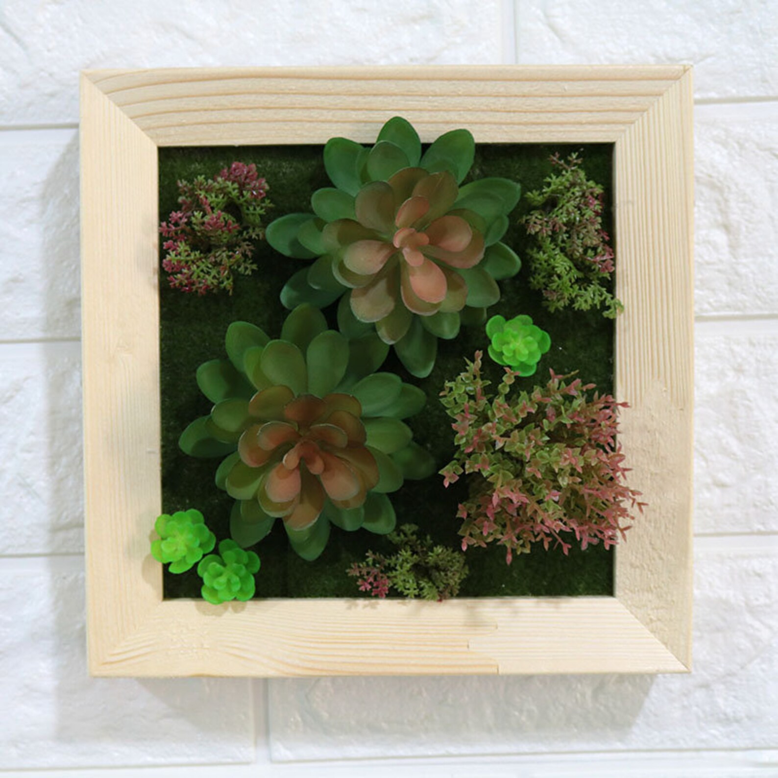 Artificial Plant Succulent Wall Art | Succulent Wall Art | Plant Wall