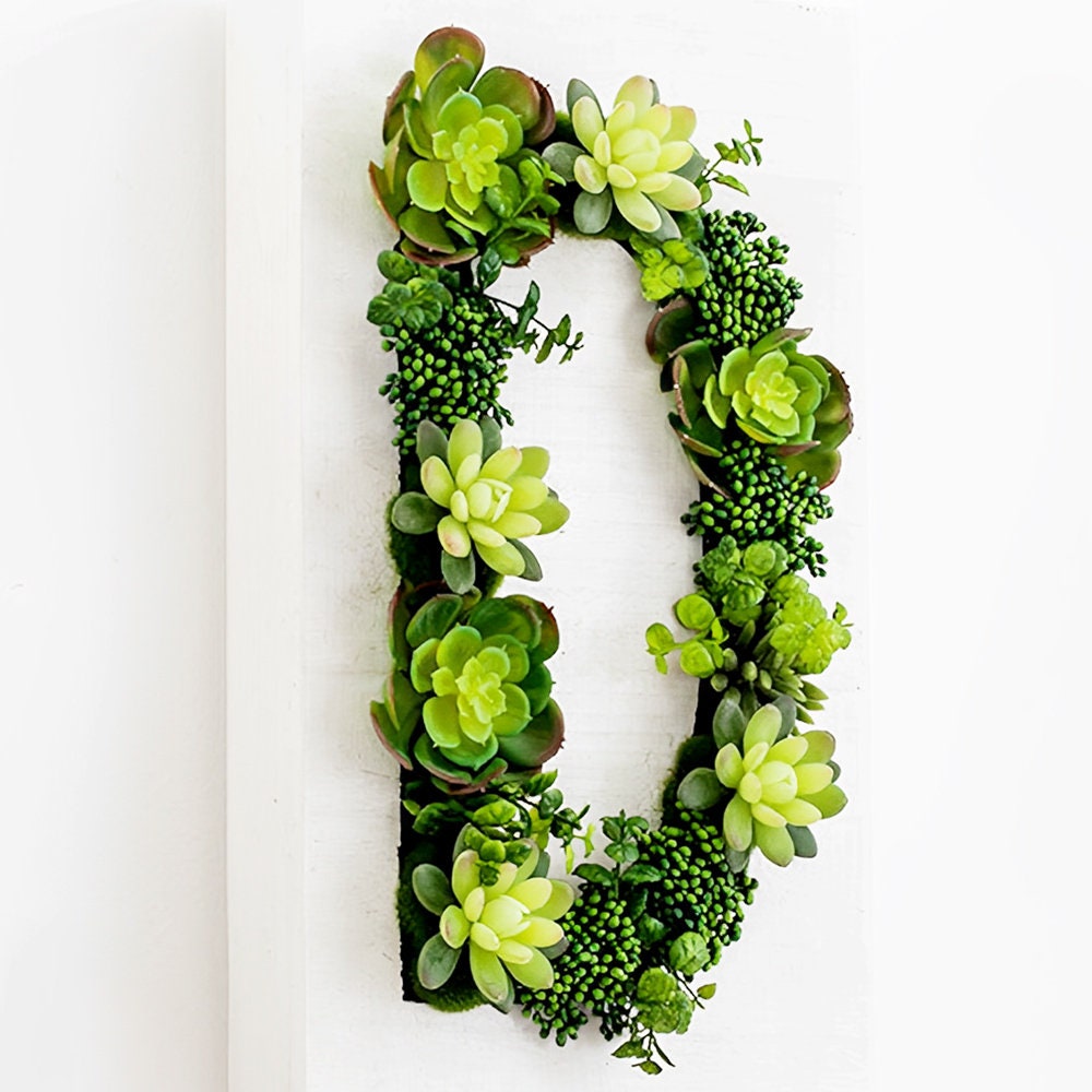 Artificial Plant Succulent Wall Art Succulent Wall Art Plant Wall Wall Decoration Living Wall