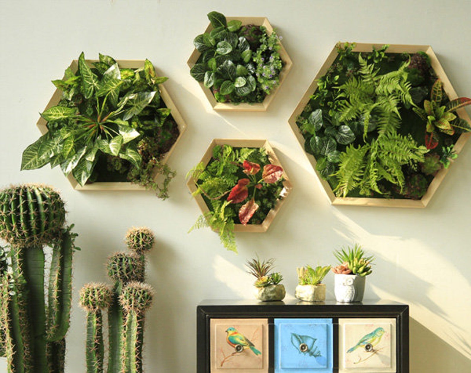 Artificial Plant Succulent Wall Art Succulent Wall Art Plant Wall Wall