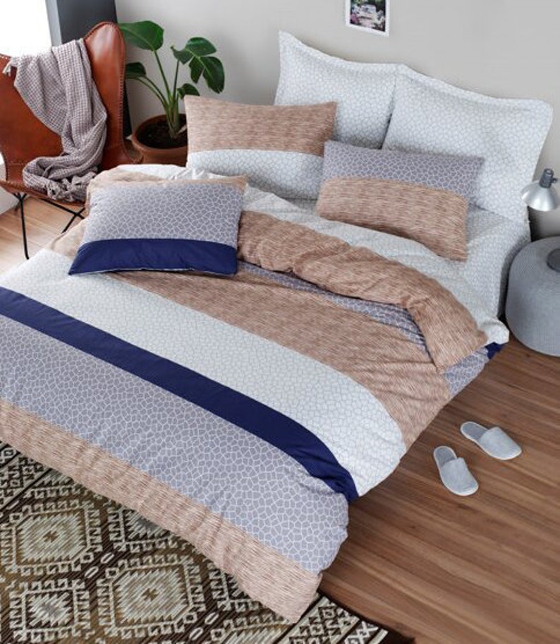 kids striped bedding
