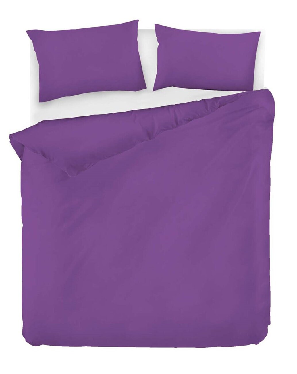 Purple Cotton Full Twin Bed Sheets Set / Purple Romantic Girls Etsy