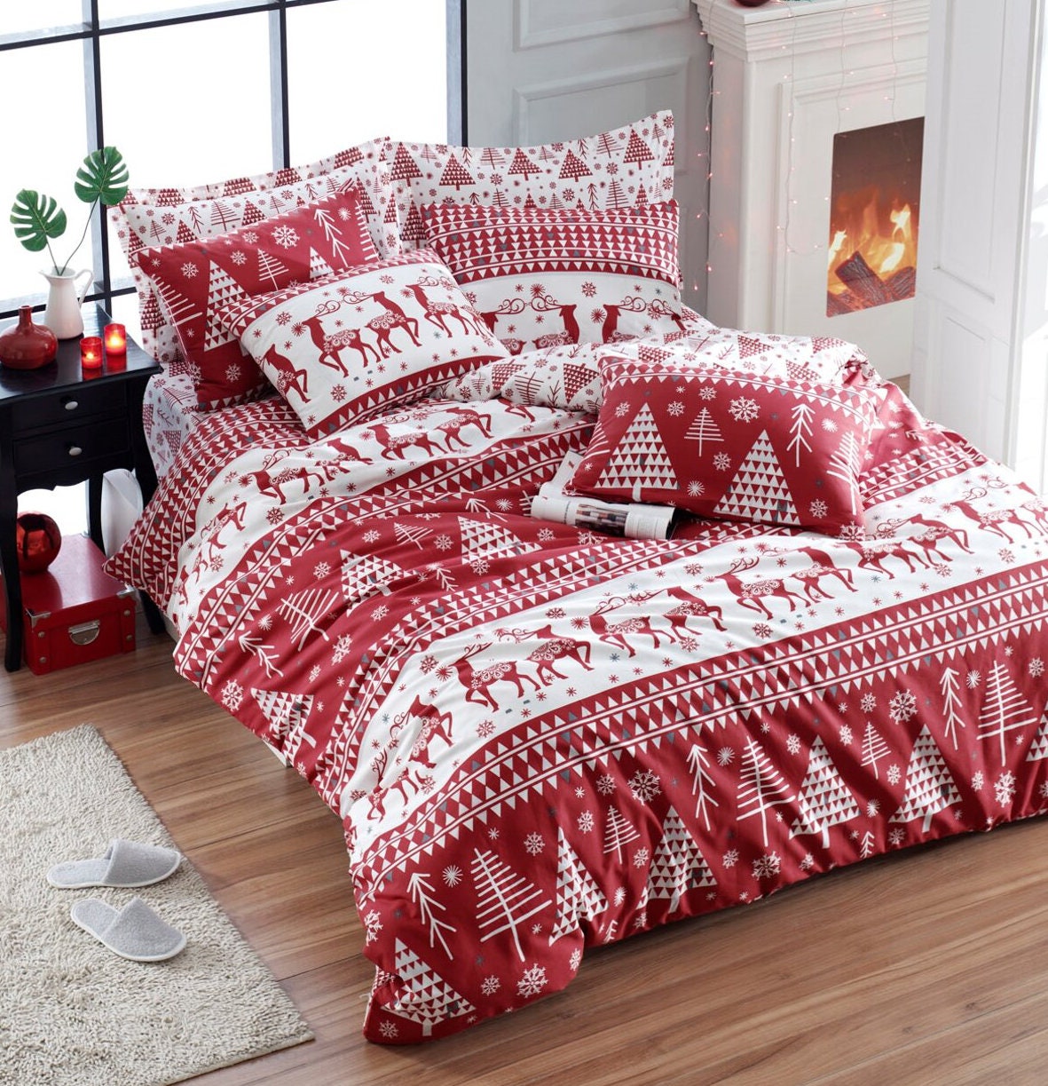 full christmas quilt