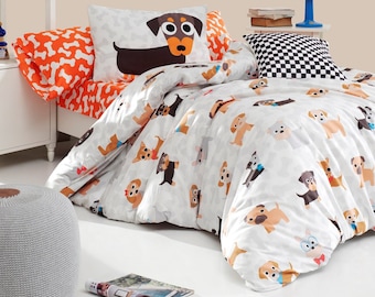 Feelyou Dog Bed Sheet Set German Shepherd Sheets for Kids Boys Adults 3D Dog Print Bedding Set Animal Theme Fitted Sheet Bedroom Collection 2Pcs Twin Size Feelyou Dog Bed Sheet Set German Shepherd Sheets for Kids Boys Adults 3D Dog Print Bedding Set Animal Theme Fitted Sheet Bedroom Collection 2Pcs Twin Size