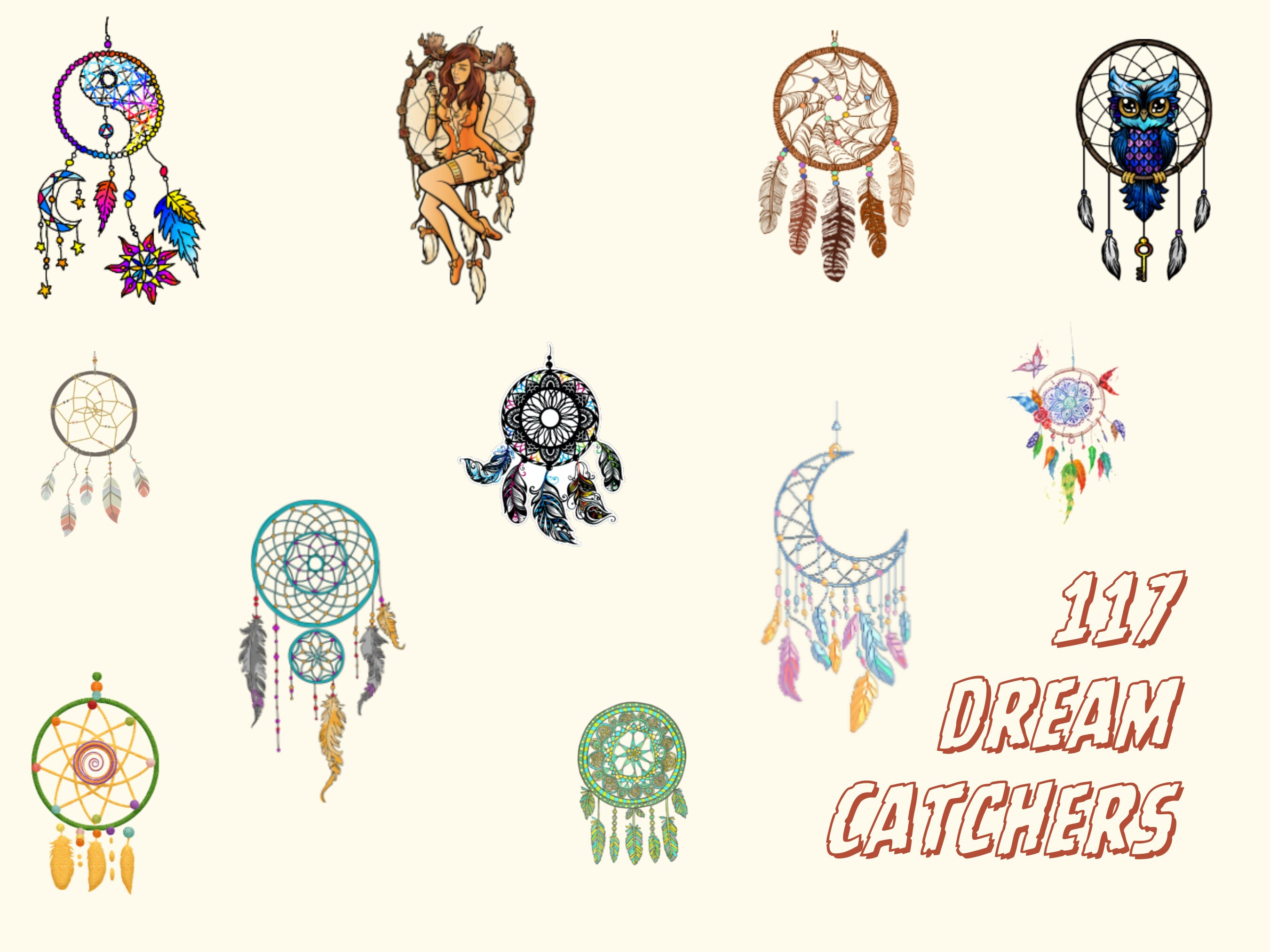 Desktop Icons Dream Catcher Folder Icon & Wallpaper Pack Boho 