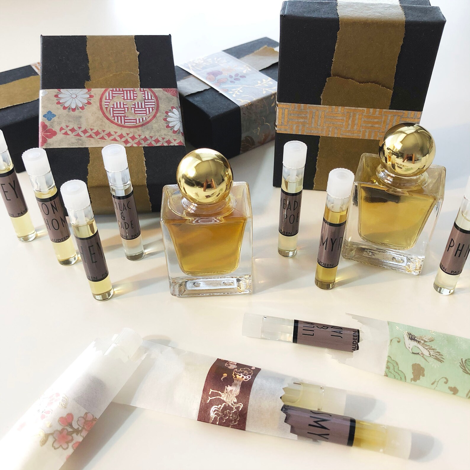 Natural perfume sample 1ml botanical perfume sample build Etsy