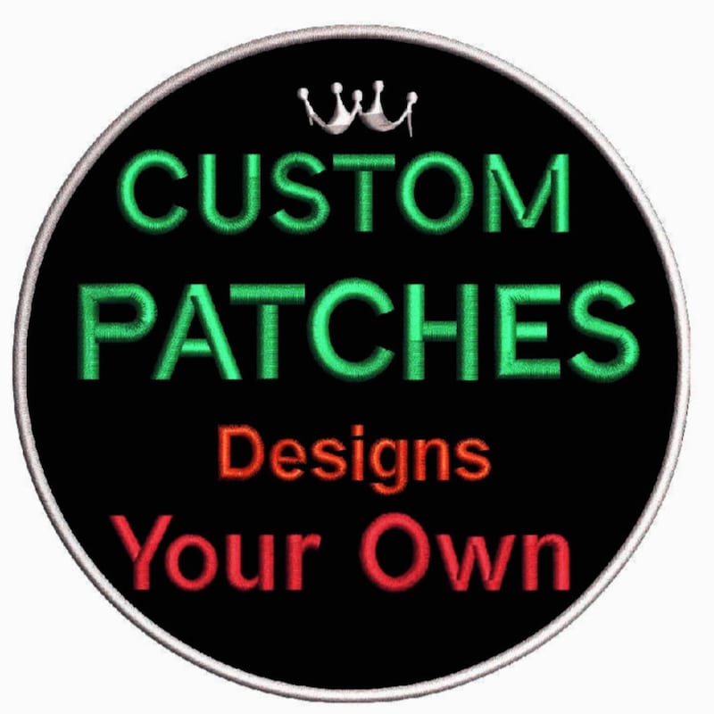 Custom Logo Sew on Patches - Etsy