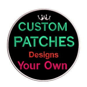 Custom Iron on Patches, Made to Order, Free Shipping, Free Samples on All  Orders, Embroidered Patch, Custom Logo Patch, Custom Patch 