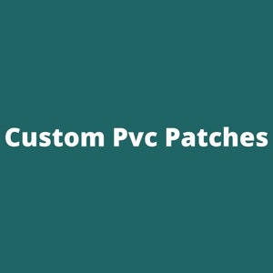 Custom pvc patches made to order