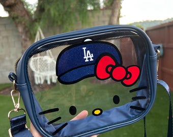 Hello Kitty Dodgers Clear Stadium Bag - Etsy