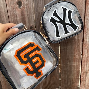 Customized Clear Sports Bag, Clear Stadium Approved Bag, Clear Crossbody Bag, Customized Clear Stadium Bag