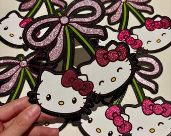 Coqueta Kitty Topper, Kitty Flower Toppers, HK Flower Toppers, HK Ramo Buchon